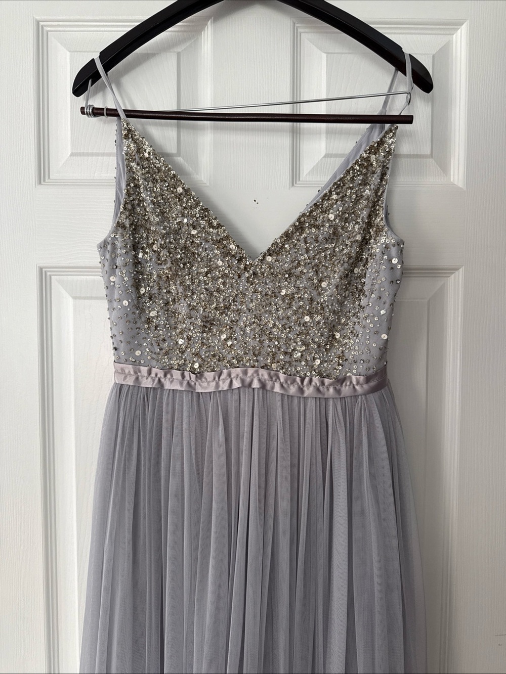 Women’s Purple Sequin Prom/Formal/Wedding Guest Dress